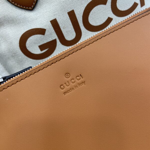 Gucci MINI TOTE BAG WITH GUCCI PRINT