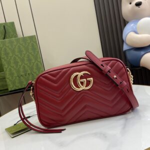 Gucci Marmont Small Matelassé Shoulder Bag