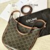 CELINE SMALL HELO?SE BAG CUIR TRIOMPHE