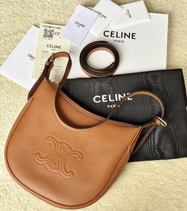 CELINE SMALL HELO?SE BAG CUIR TRIOMPHE