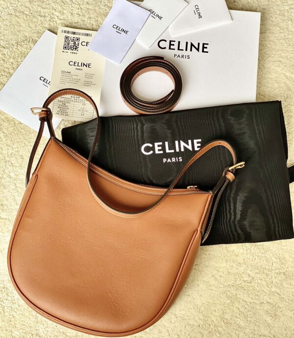 CELINE SMALL HELO?SE BAG CUIR TRIOMPHE