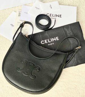 CELINE SMALL HELO?SE BAG CUIR TRIOMPHE