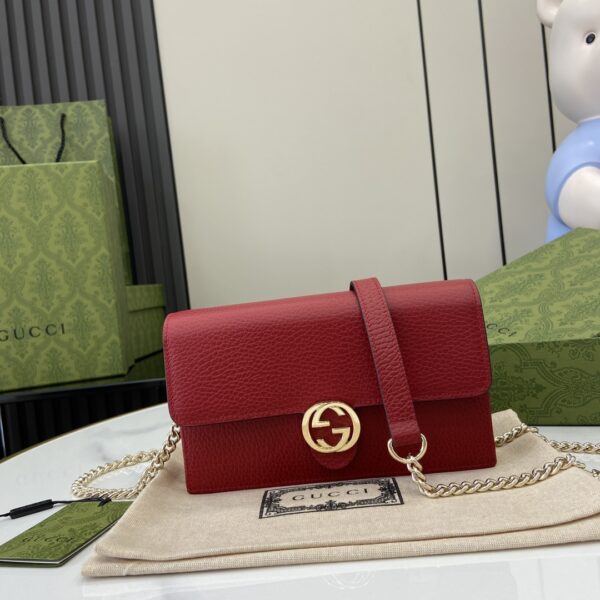 Gucci Interlocking G Chain Wallet