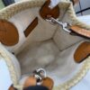 Gucci SUPER MINI STRAW-EFFECT BAG