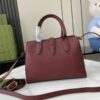 Gucci SMALL TOTE BAG WITH HOOK CLOSURE