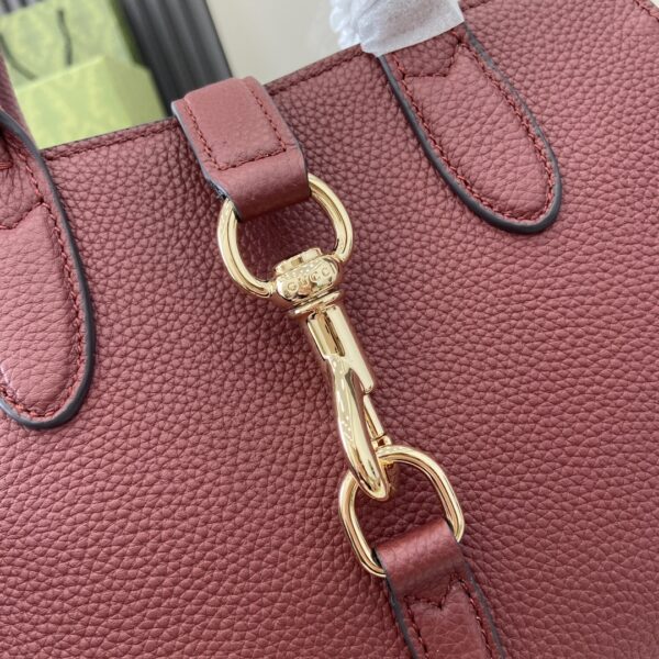 Gucci SMALL TOTE BAG WITH HOOK CLOSURE