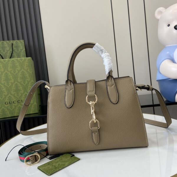 Gucci SMALL TOTE BAG WITH HOOK CLOSURE