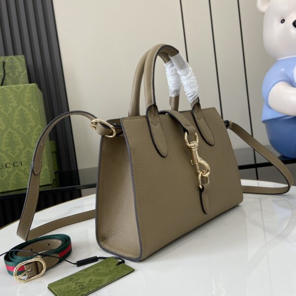 Gucci SMALL TOTE BAG WITH HOOK CLOSURE