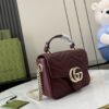 Gucci GG MARMONT MINI TOP HANDLE BAG