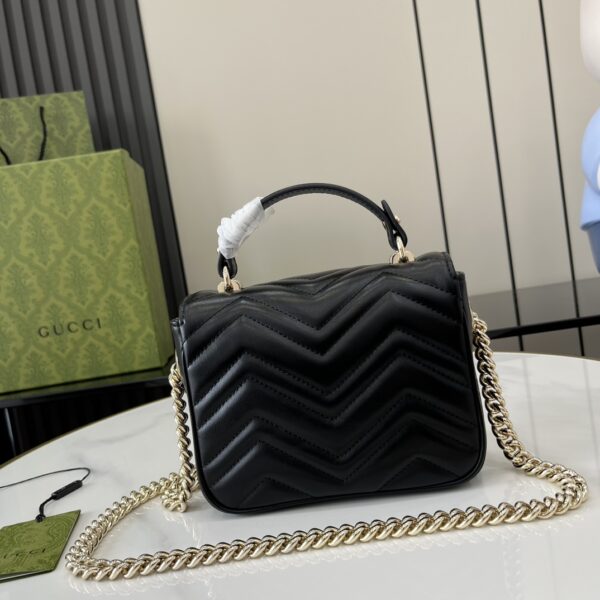 Gucci GG MARMONT MINI TOP HANDLE BAG