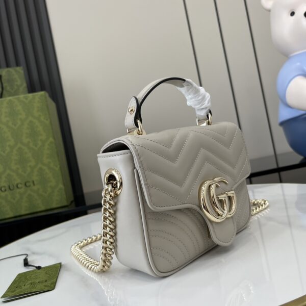 Gucci GG MARMONT MINI TOP HANDLE BAG
