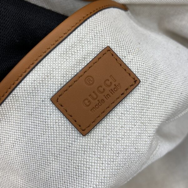 Gucci MEDIUM STRAW-EFFECT TOTE
