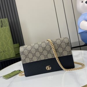 Gucci GG Marmont leather mini chain bag