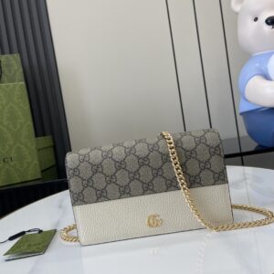 Gucci GG Marmont leather mini chain bag