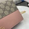 Gucci GG Marmont leather mini chain bag