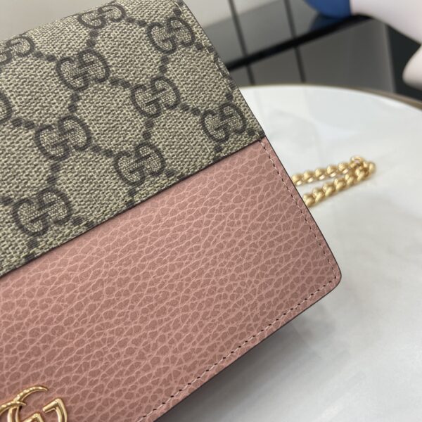 Gucci GG Marmont leather mini chain bag