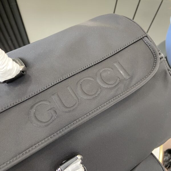 Gucci Large duffle bag in black nylon