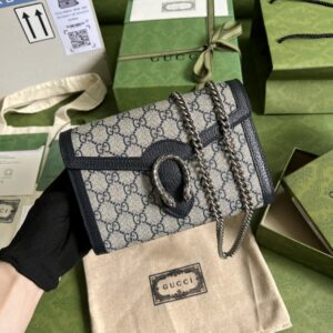 Gucci Dionysus GG Supreme chain wallet