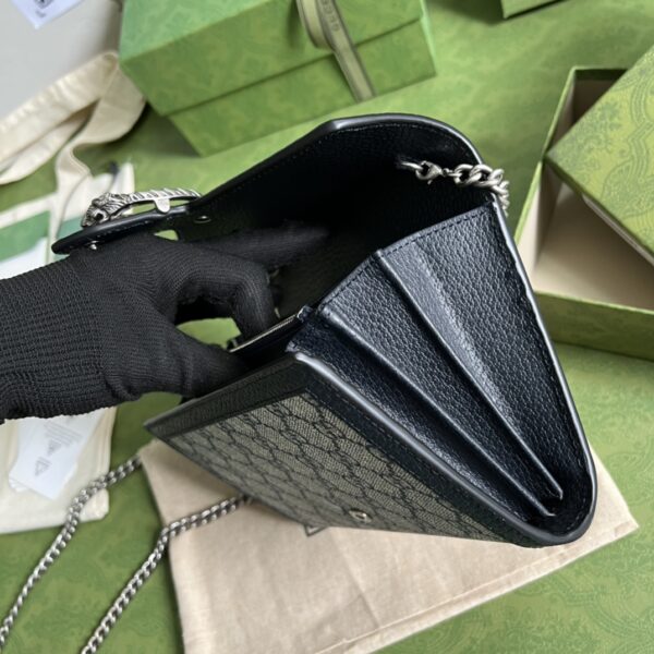 Gucci Dionysus GG Supreme chain wallet