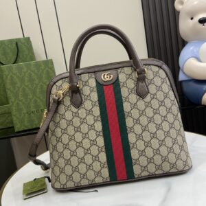 Gucci OPHIDIA MEDIUM TOP HANDLE BAG