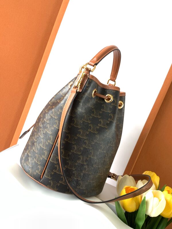 CELINE CLARA BAG IN TRIOMPHE