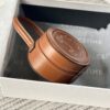 CELINE Oval minaudiere cuir triomphe