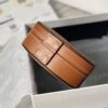 CELINE Oval minaudiere cuir triomphe