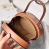 CELINE Oval minaudiere cuir triomphe