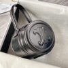 CELINE Oval minaudiere cuir triomphe