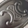 CELINE Oval minaudiere cuir triomphe
