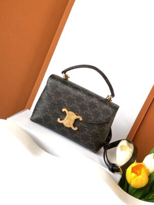 Celine TEEN NINO BAG IN TRIOMPHE