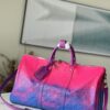 Louis Vuitton Keepall 50B Taurillon Illusion Blue/Pink