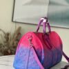 Louis Vuitton Keepall 50B Taurillon Illusion Blue/Pink