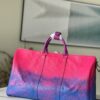 Louis Vuitton Keepall 50B Taurillon Illusion Blue/Pink