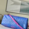 Louis Vuitton Keepall 50B Taurillon Illusion Blue/Pink