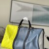 Louis Vuitton Keepall Bandoulière 50B Blue/Yellow