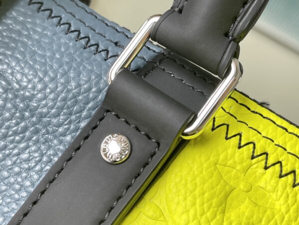 Louis Vuitton Keepall Bandoulière 50B Blue/Yellow