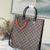 Louis Vuitton Monogram Sack Plat Monogram Canvas Brown Neon Virgil Abloh Tote Bag