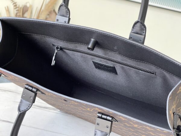 Louis Vuitton Monogram Sack Plat Monogram Canvas Brown Neon Virgil Abloh Tote Bag