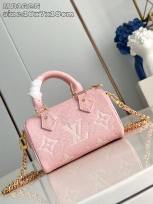 Louis Vuitton Nano Speedy Handbag