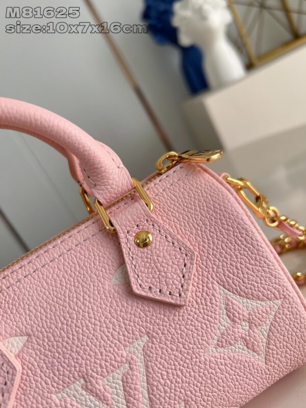 Louis Vuitton Nano Speedy Handbag