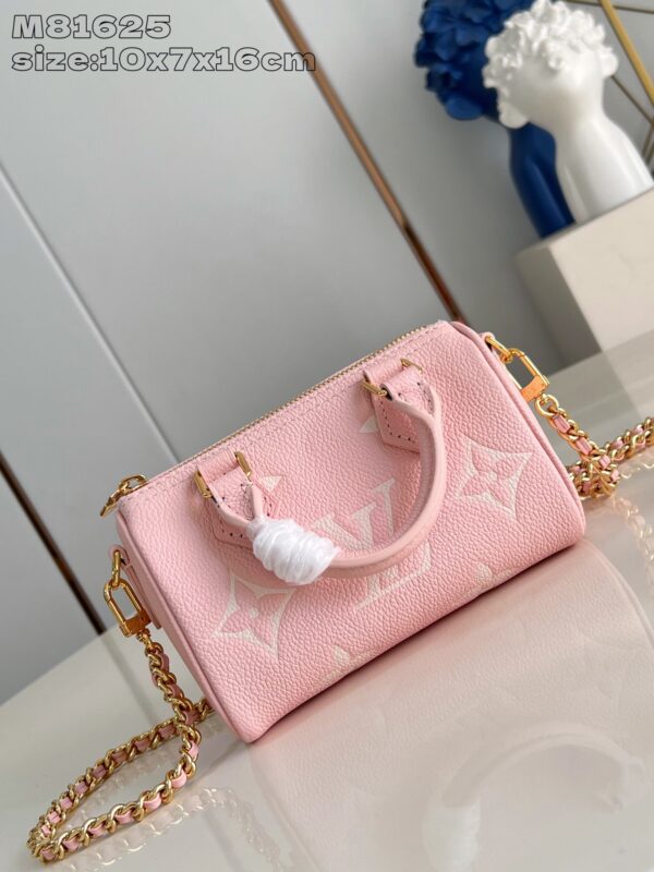 Louis Vuitton Nano Speedy Handbag
