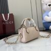GUCCI EMBLEM MINI BOSTON BAG