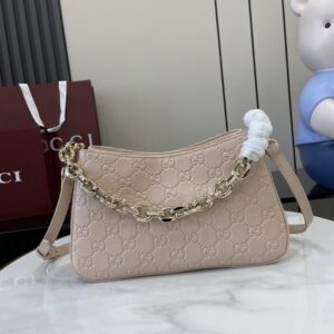 GUCCI  EMBLEM MINI SHOULDER BAG