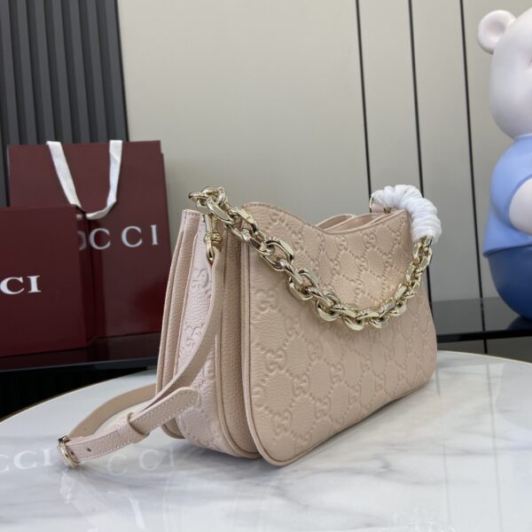 GUCCI  EMBLEM MINI SHOULDER BAG