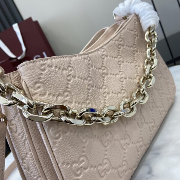 GUCCI  EMBLEM MINI SHOULDER BAG