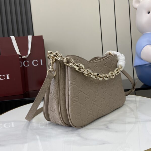 GUCCI  EMBLEM MINI SHOULDER BAG