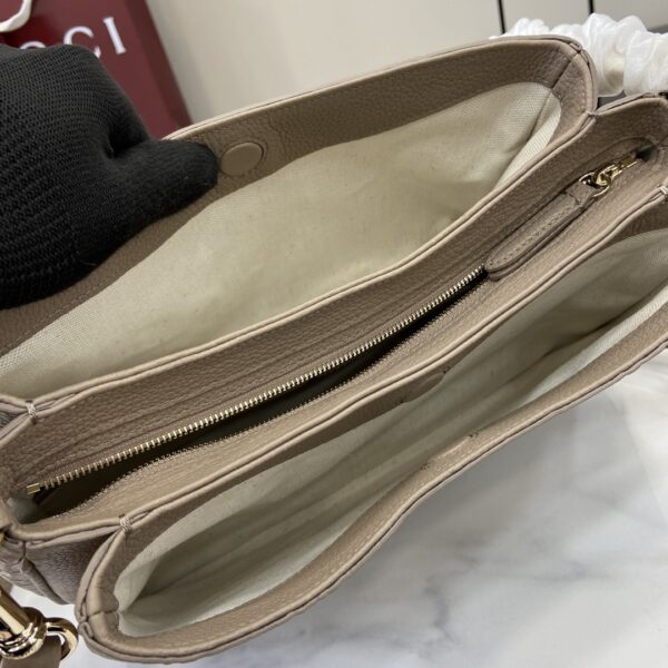 GUCCI  EMBLEM MINI SHOULDER BAG