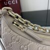 GUCCI EMBLEM LARGE SHOULDER BAG