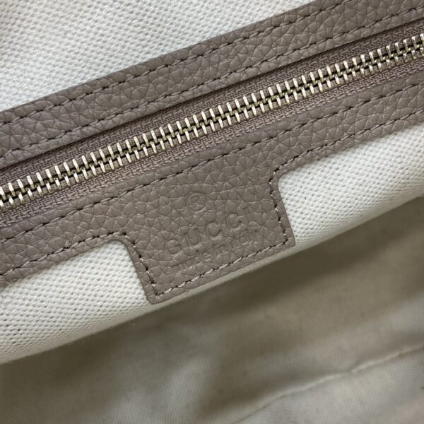 GUCCI EMBLEM LARGE SHOULDER BAG